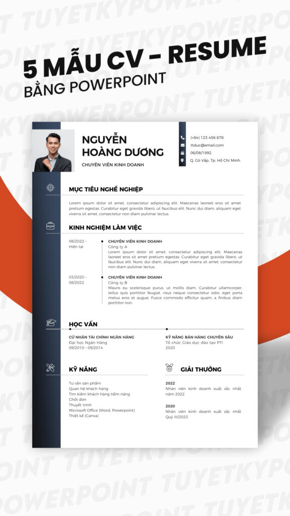 Mẫu CV - Resume | Tuyệt kỹ Powerpoint