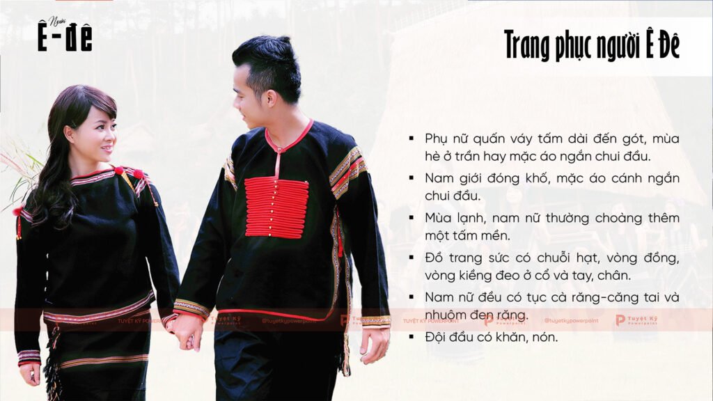 trang phục của người ê đê