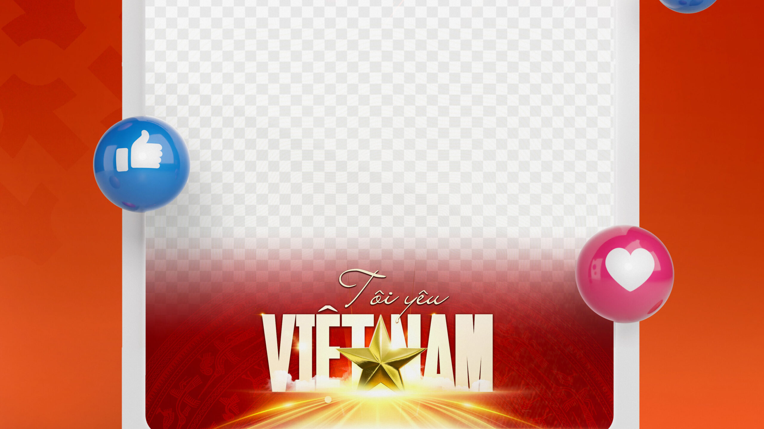 Frame Avatar Tôi Yêu Việt Nam - Chào mừng ngày Quốc Khánh nước Cộng Hòa Xã Hội Chủ Nghĩa Việt Nam 2/9 | Tuyệt kỹ Powerpoint