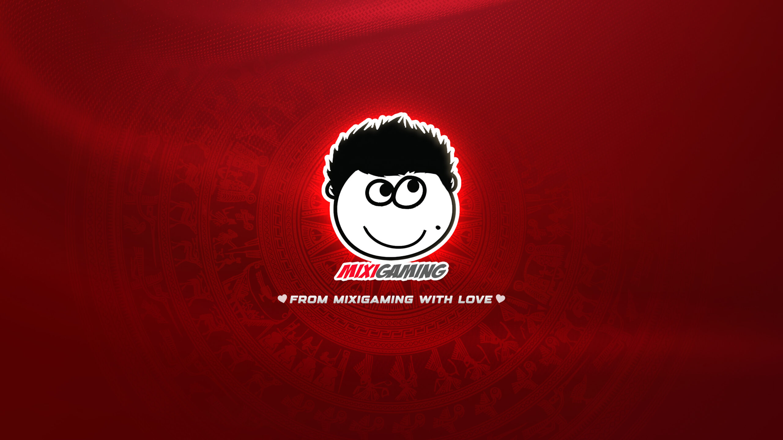 Hình nền logo MixiGaming trên nền Trống Đồng | Tuyetkypowerpoint