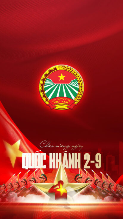 Hình nền Hội Nông dân Việt Nam Chào Mừng Quốc Khánh 2/9 | Tuyetkypowerpoint