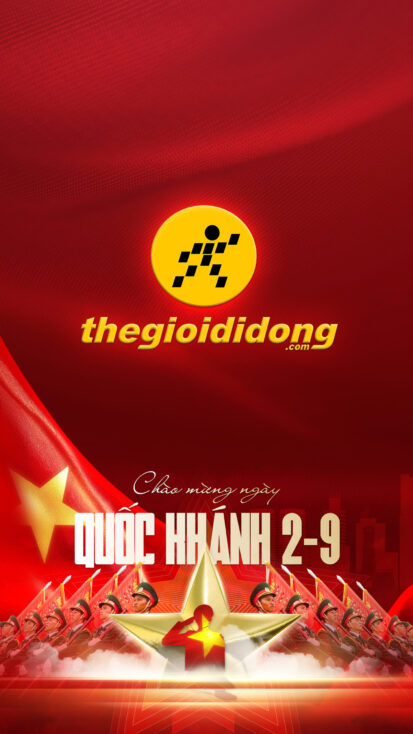 Hình nền Logo Thế Giới Di Động | Chào Mừng Quốc Khánh Việt Nam 2/9 đẹp 4K | Tuyetkypowerpoint