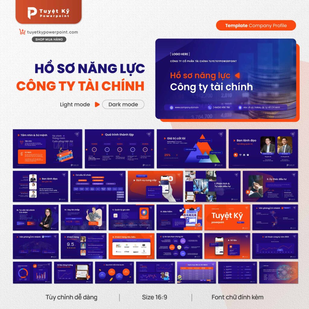 Mẫu Slide Báo cáo Kinh doanh | Tuyệt kỹ Powerpoint