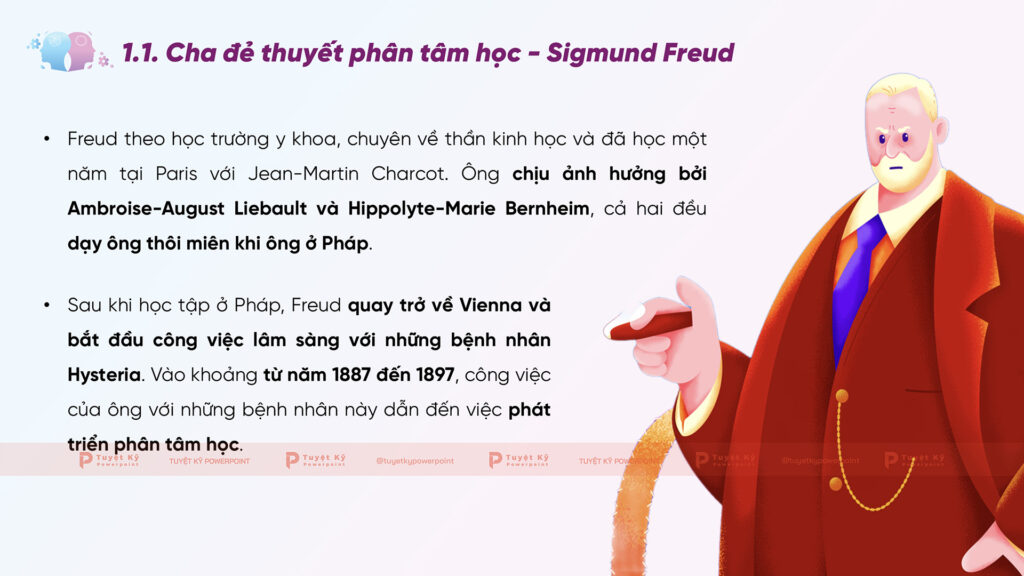 sigmund freud và thuyết phân tâm học