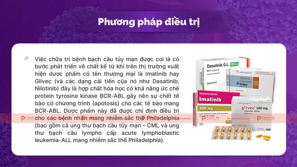 phương pháp điều trị bệnh nhiễm sắc thể philadelphia