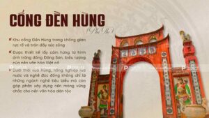 di sản cổng đền hùng
