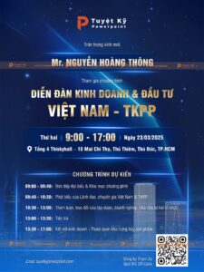 poster social post thiệp mời sự kiện kinh doanh