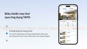 điều khiển mọi thứ qua ứng dụng tapo