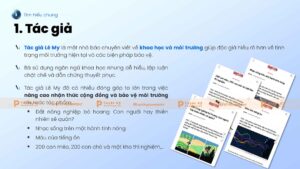 giới thiệu tác giả