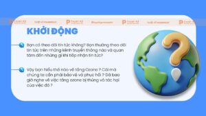 khởi động về chủ đề tầng ozone
