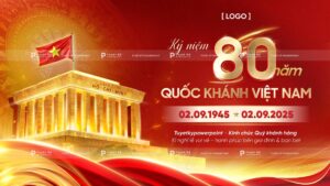 backdrop kỷ niệm 80 năm quốc khánh việt nam