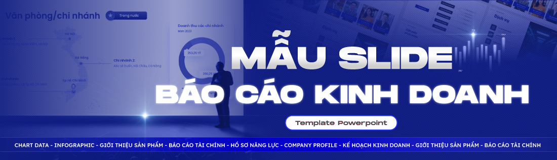 tổng hợp slide powerpoint báo cáo infographic chart - profile công ty