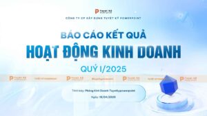 mẫu trang bìa báo cáo kết quả hoạt động kinh doanh quý