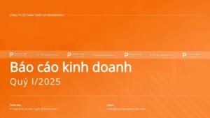 báo cáo kinh doanh quý dashboard infographic chart