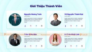 giới thiệu thành viên