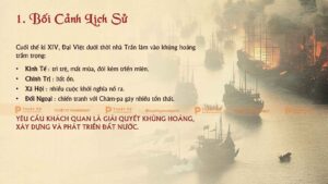 bối cảnh lịch sử cuộc cải cách của hồ quý ly và triều hồ