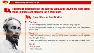 cách mạng giải phóng dân tộc cần chủ động sáng tạo có khả năng giành thắng lợi trước cách mạng vô sản ở chính quốc