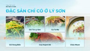 đặc sản ẩm thực lý sơn