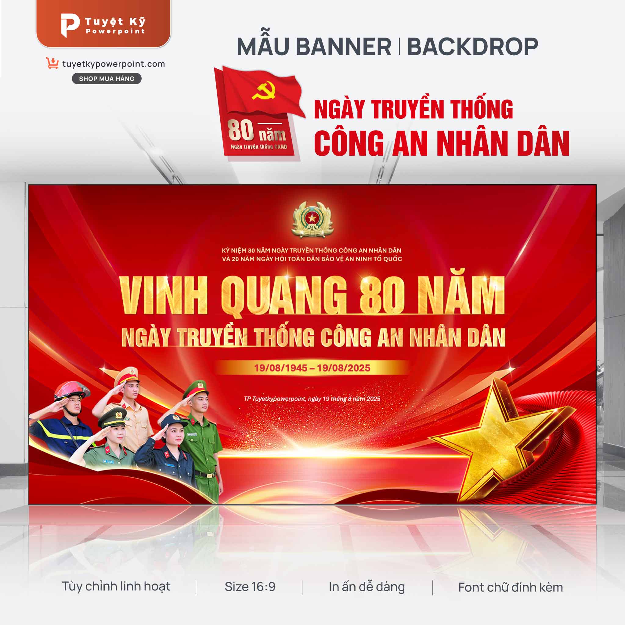 thumbnail backdrop vinh quang 80 năm ngày truyền thống công an nhân dân
