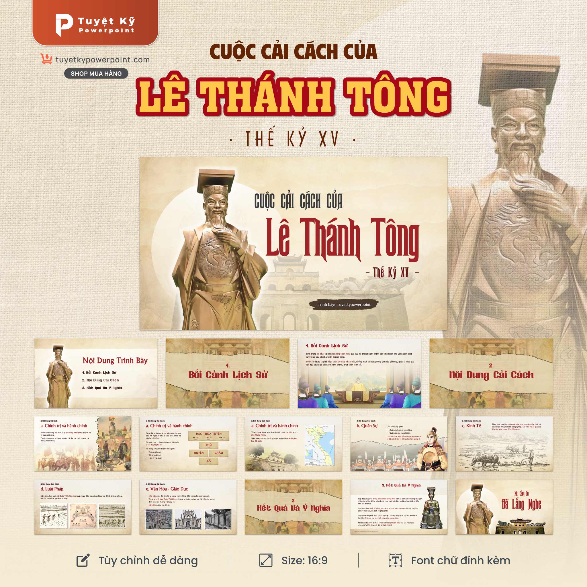 thumbnail cuộc cải cách của lê thánh tông thế kỉ xv
