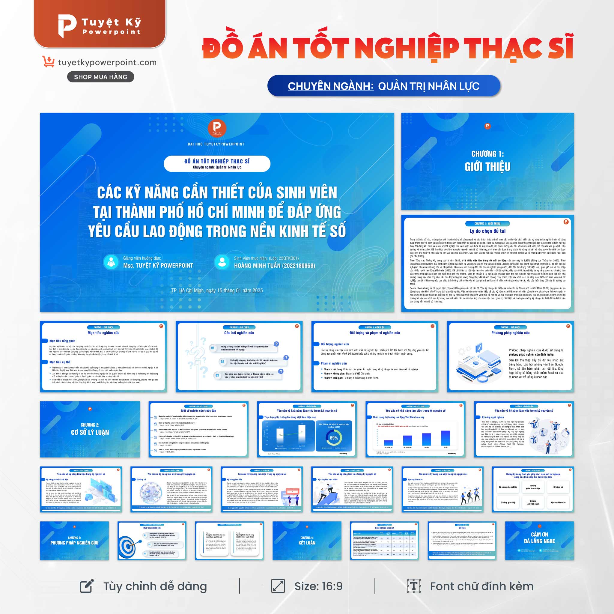 thumbnail đồ án tốt nghiệp thạc sĩ ngành quản trị nhân lực