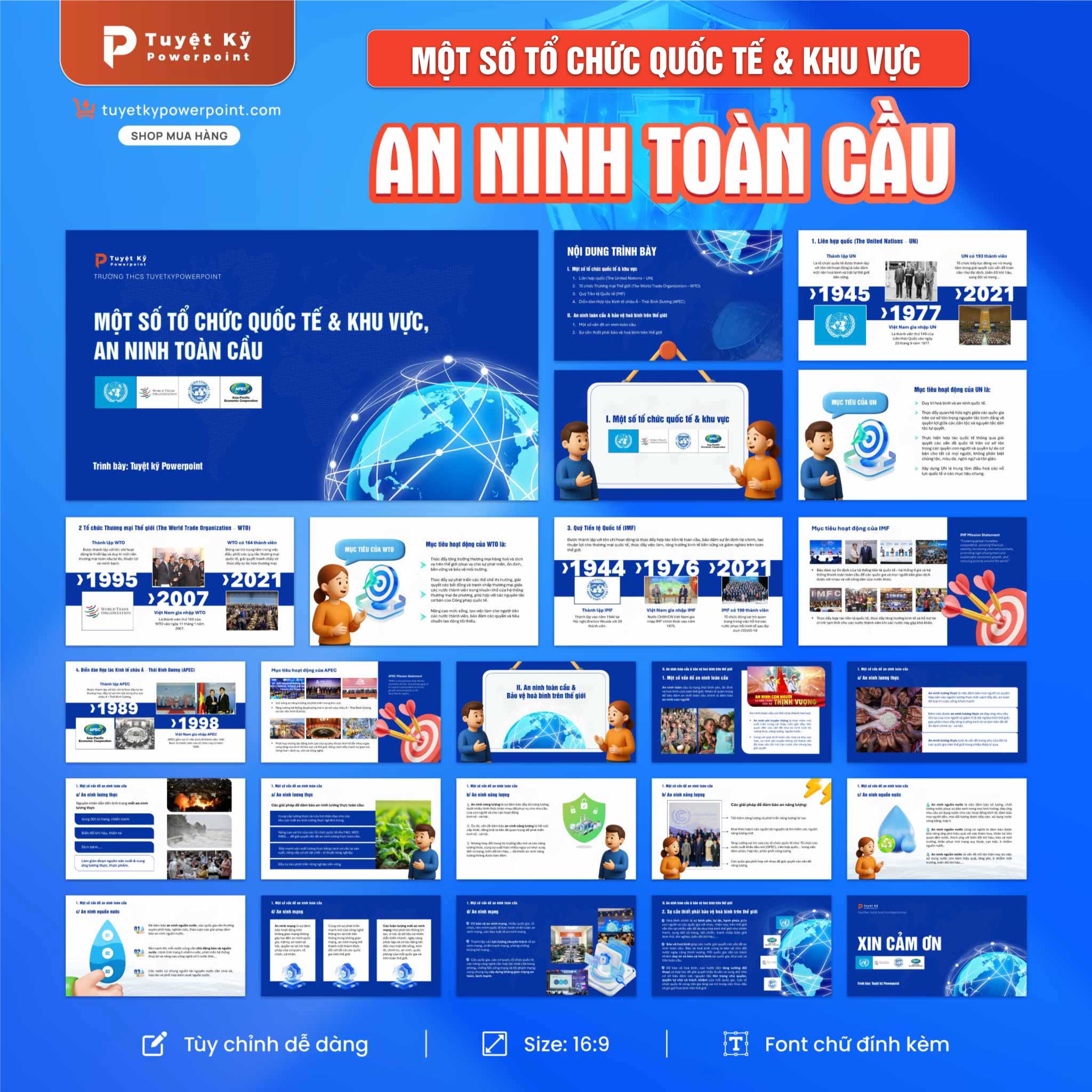 thumbnail một số tổ chức quốc tế và khu vực, an ninh toàn cầu
