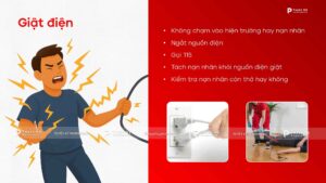Sơ cứu căn bản khi giật điện