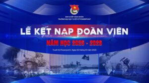 backdrop banner lễ kết nạp đoàn viên