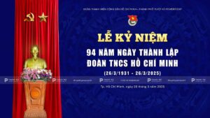 backdrop banner lễ kỷ niệm ngày thành lập đoàn