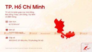 bản đồ minh họa thành phố hồ chí minh