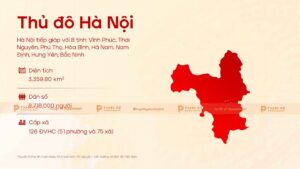 bản đồ thủ đô hà nội