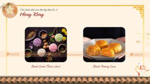 thành phần chính của bánh trung thu