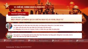 chế độ chính sách vận động quần chúng bảo vệ an ninh trật tự