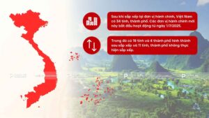 giới thiệu tổng quan bản đồ việt nam 34 tỉnh thành