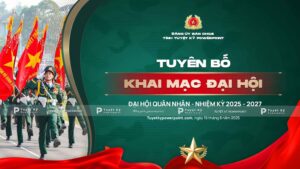 khai mạc đại hội quân nhân
