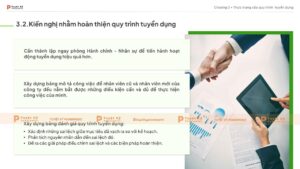 kiến nghị quy trình tuyến dụng