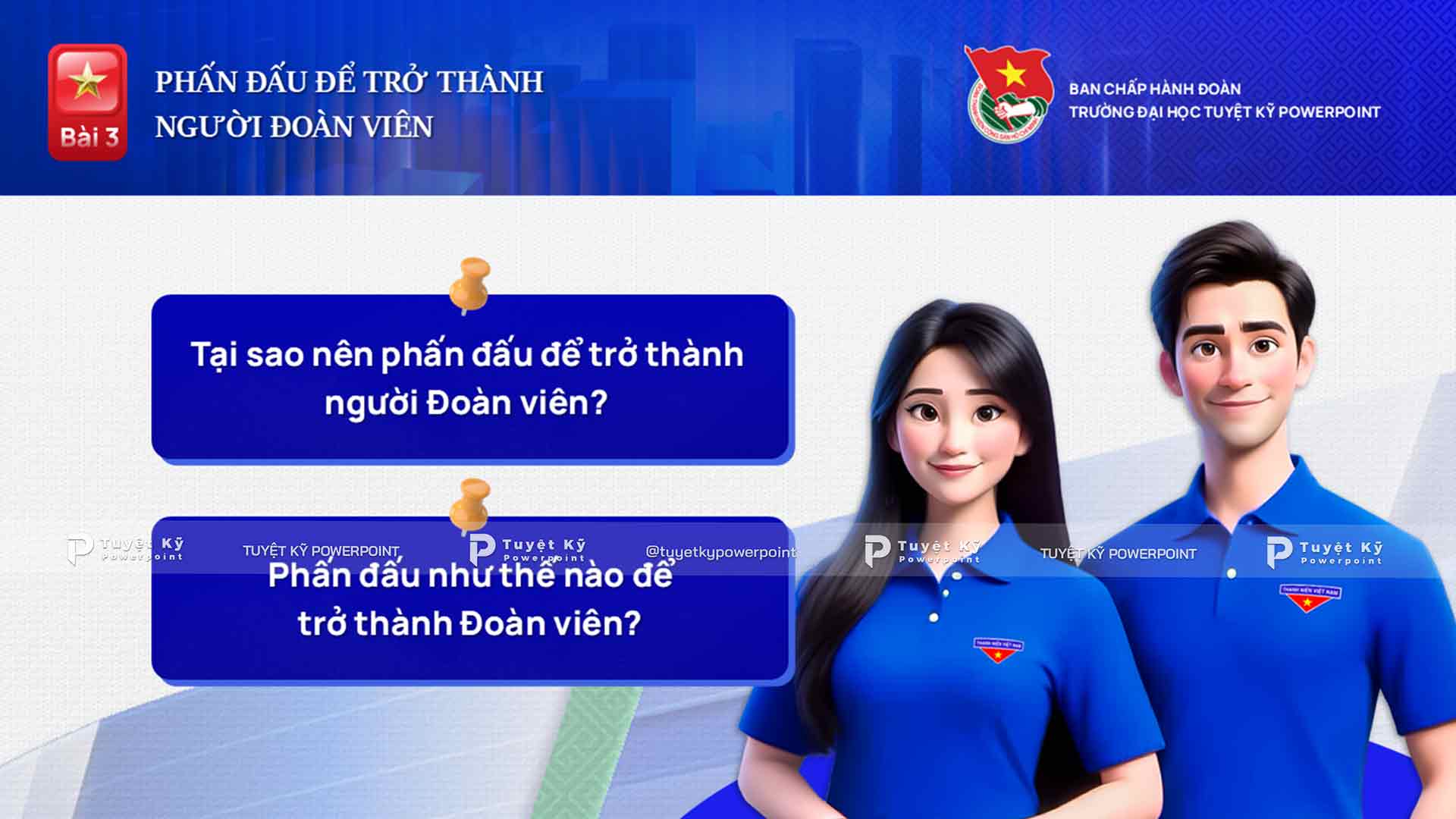 phấn đấu để trở thành người đoàn viên