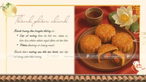 thành phần chính của bánh trung thu