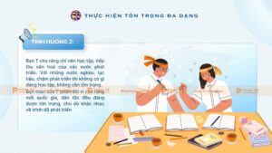 thực hiện tôn trọng đa dạng dân tộc