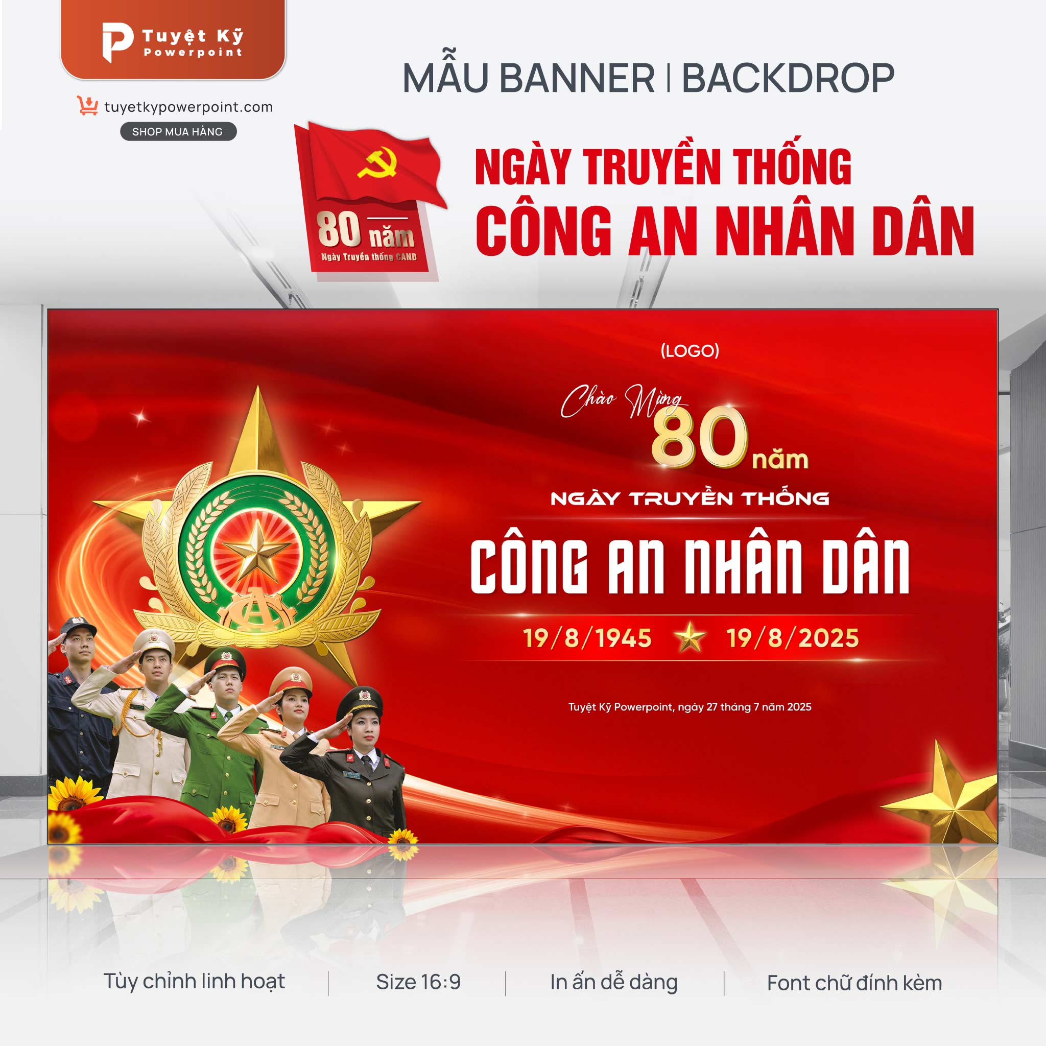 thumbnail backdrop banner kỷ niệm 80 năm ngày truyền thông công an nhân dân