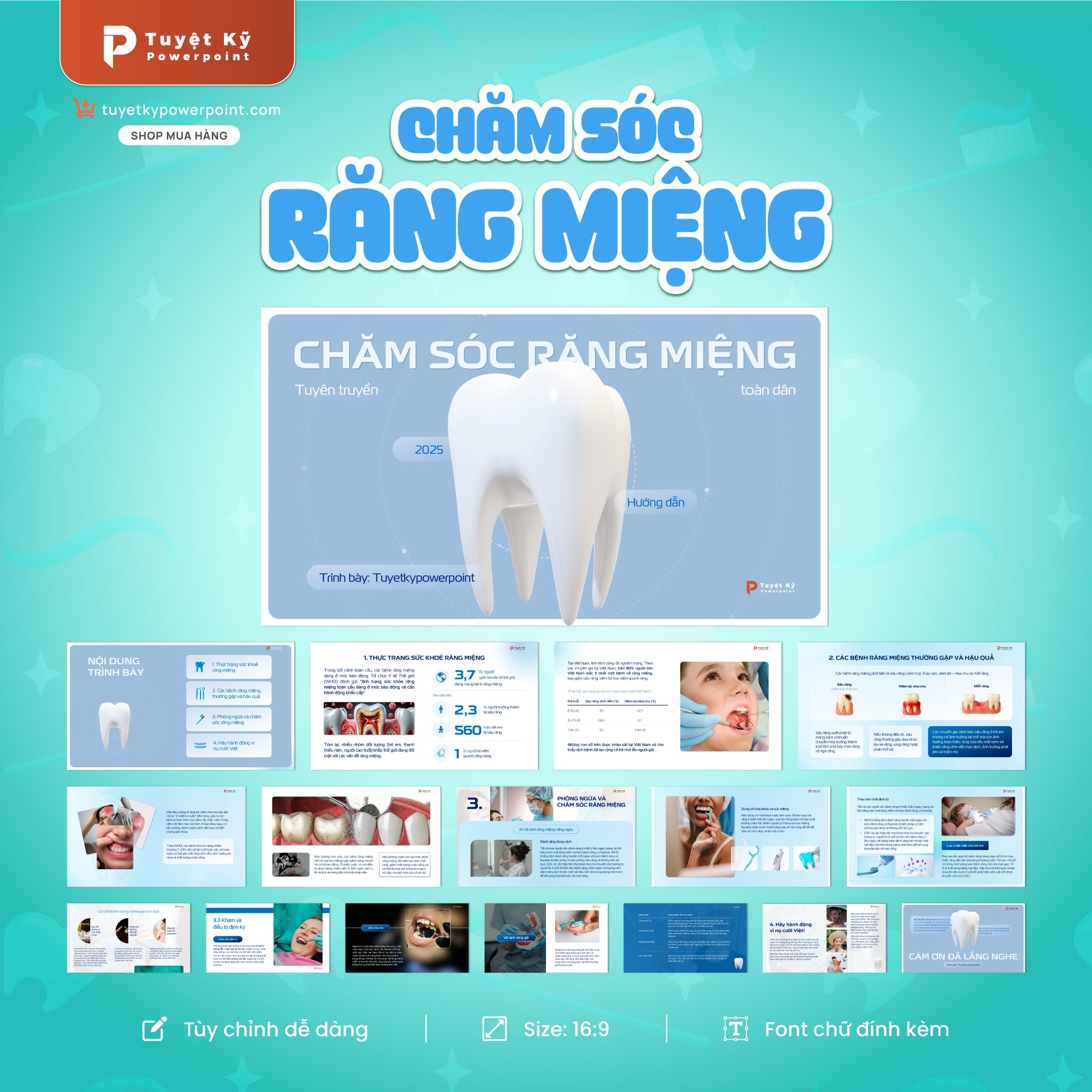 thumbnail chăm sóc răng miệng đúng cách