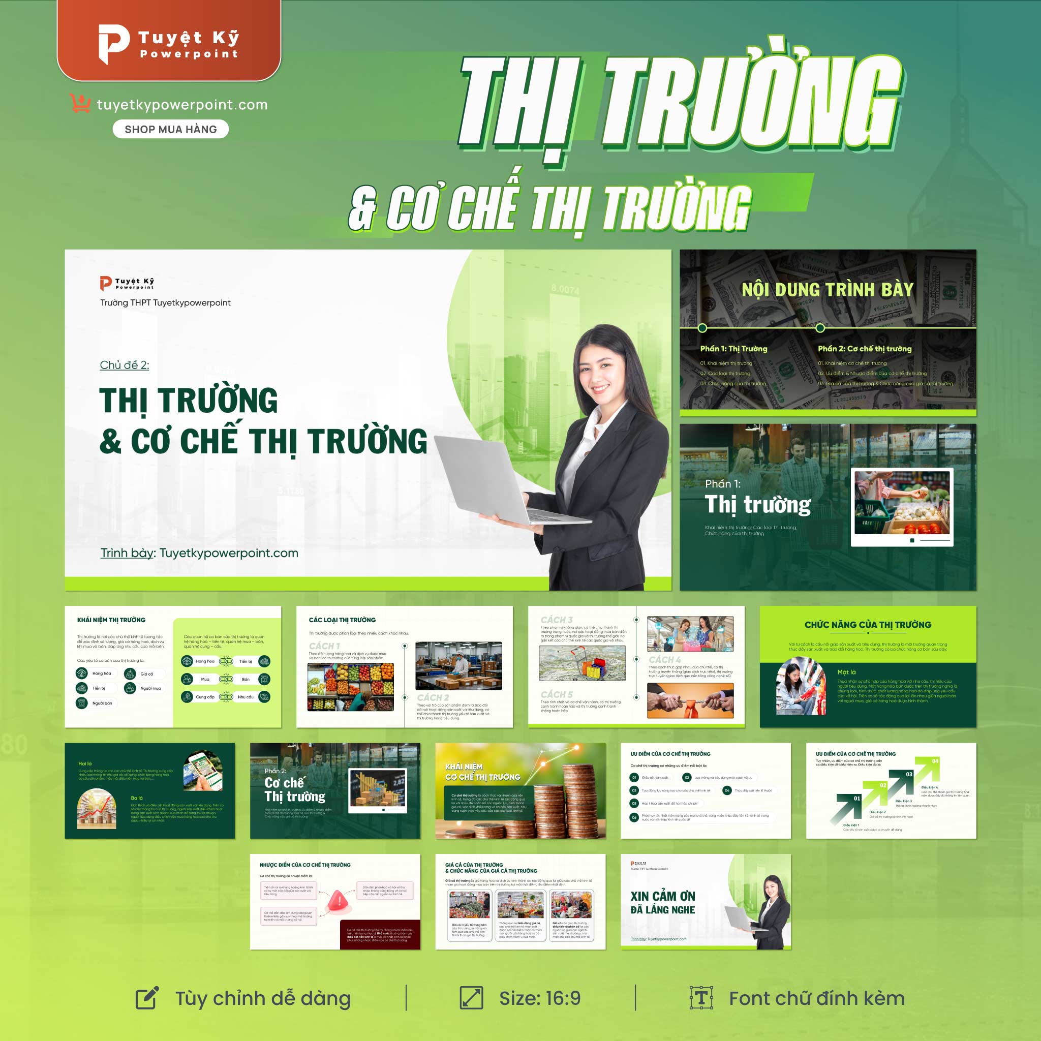 thumbnail thị trường và cơ chế thị trường