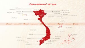 tổng quan bản đồ việt nam 34 tỉnh thành