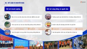 kết luận và khuyến nghị phòng chống bão lũ