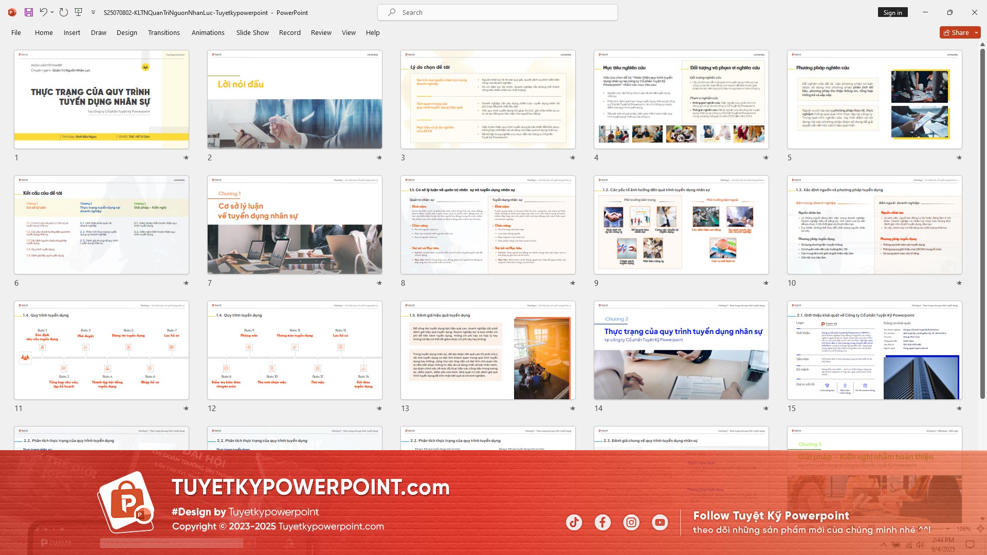 100+ Mẫu Slide PowerPoint Đẹp, Chuyên Nghiệp – TuyetkyPowerPoint