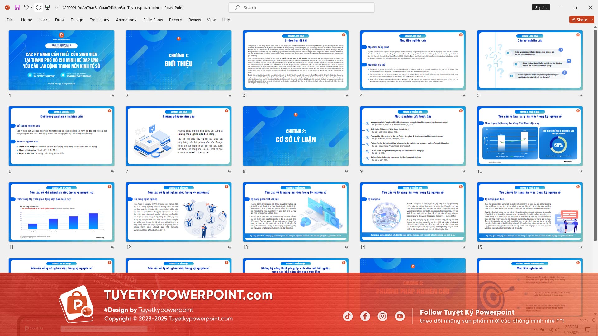 100+ Mẫu Slide PowerPoint Đẹp, Chuyên Nghiệp – TuyetkyPowerPoint