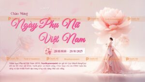 backdrop banner phụ nữ việt nam