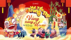 backdrop banner trung thu