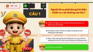 câu hỏi tốc độ đường cao tốc