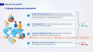 hệ quả của khu vực hóa kinh tế